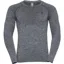Odlo Men's Performance Light L/S Crew Neck Top Medium in Grey Melange